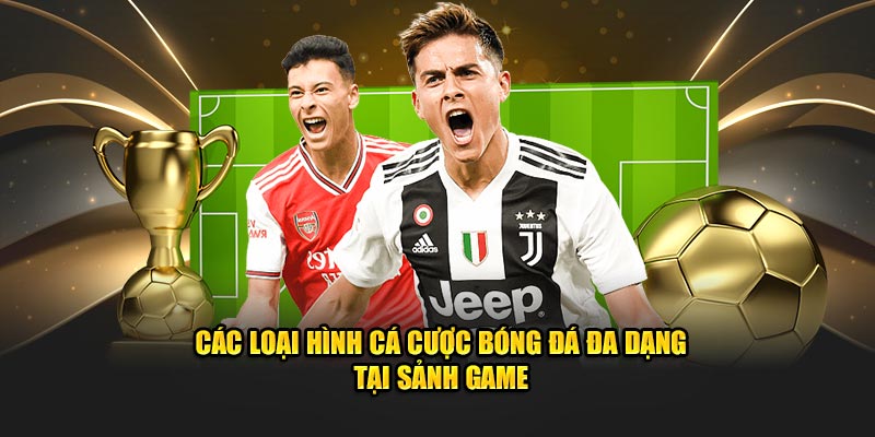 Các loại hình cá cược bóng đá đa dạng tại sảnh game